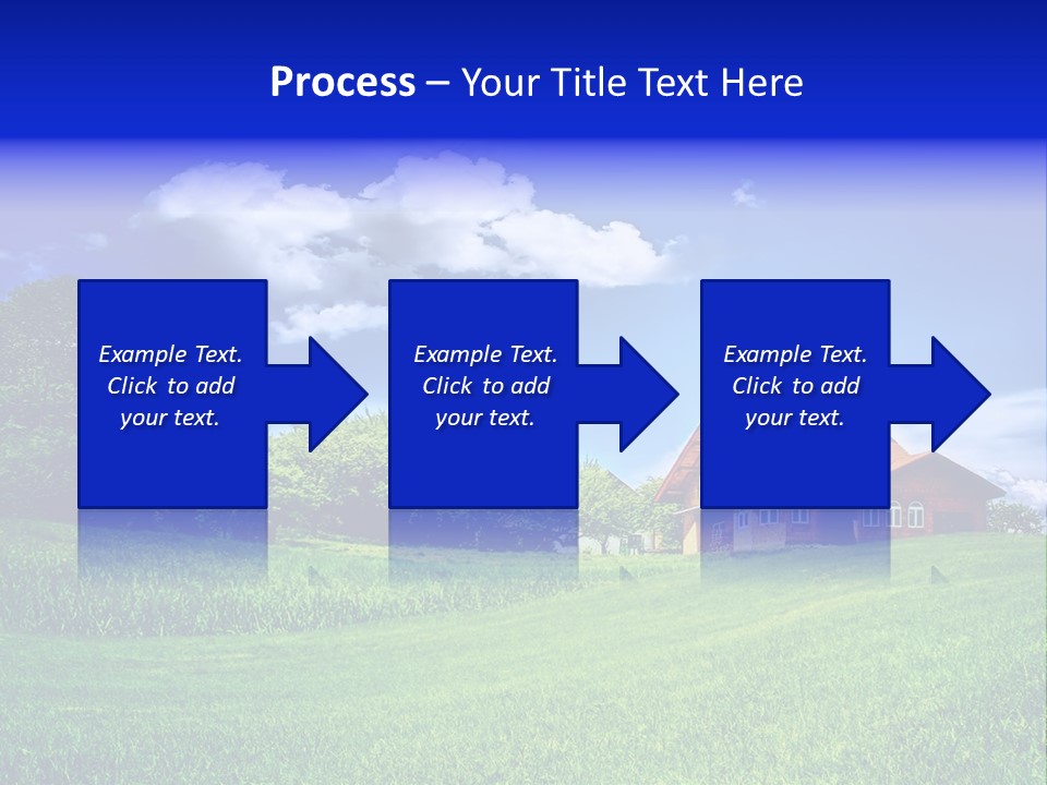 Perspective Field Environment PowerPoint Template