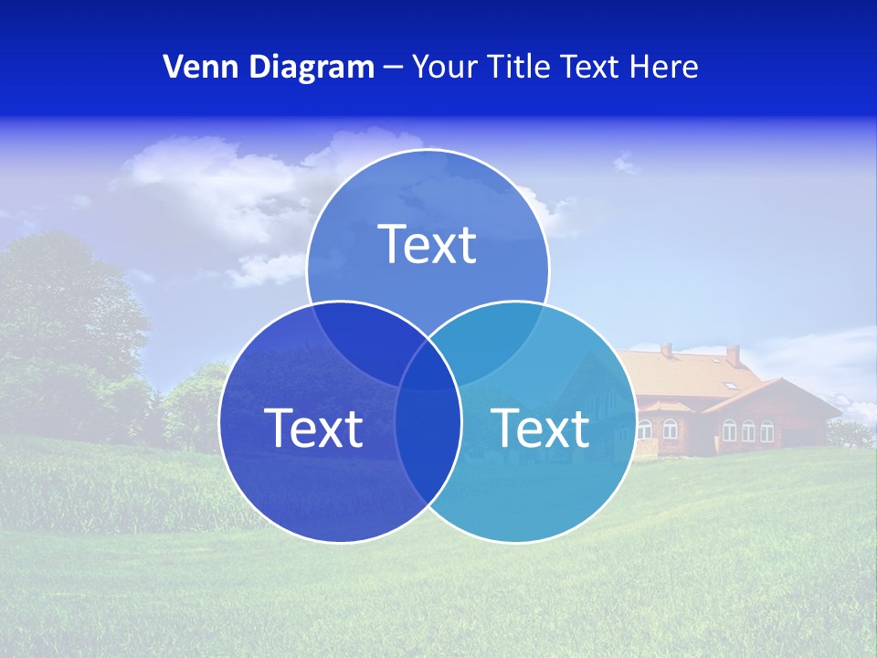 Perspective Field Environment PowerPoint Template