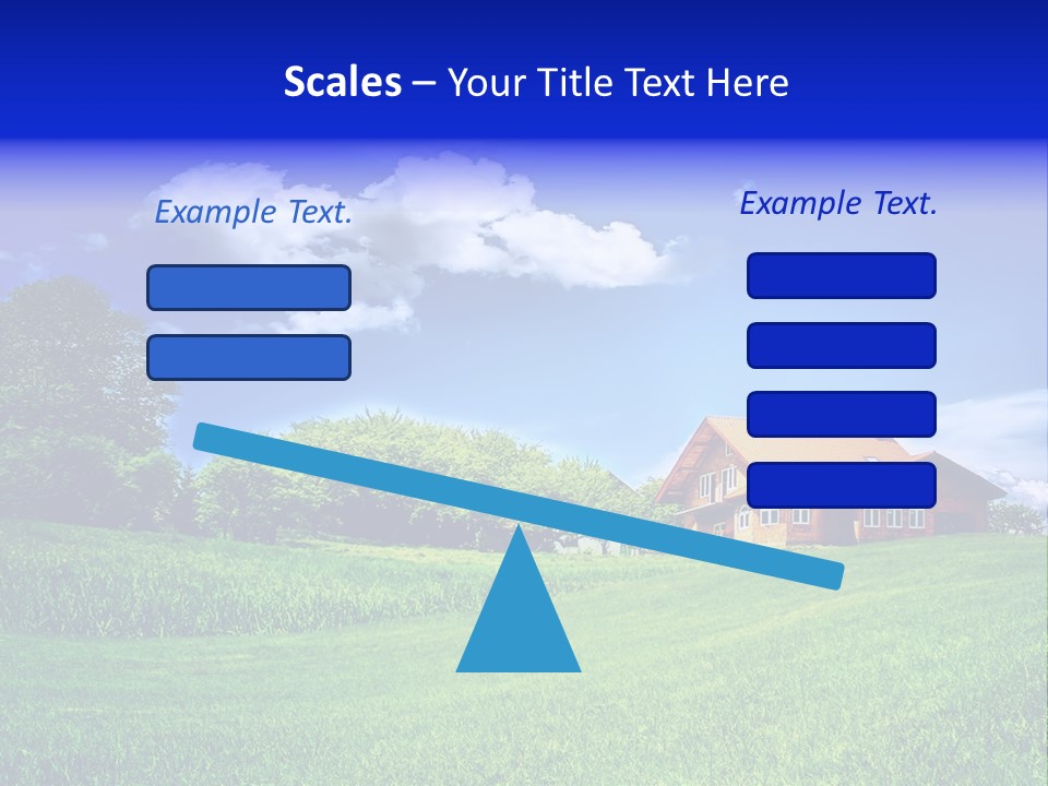 Perspective Field Environment PowerPoint Template