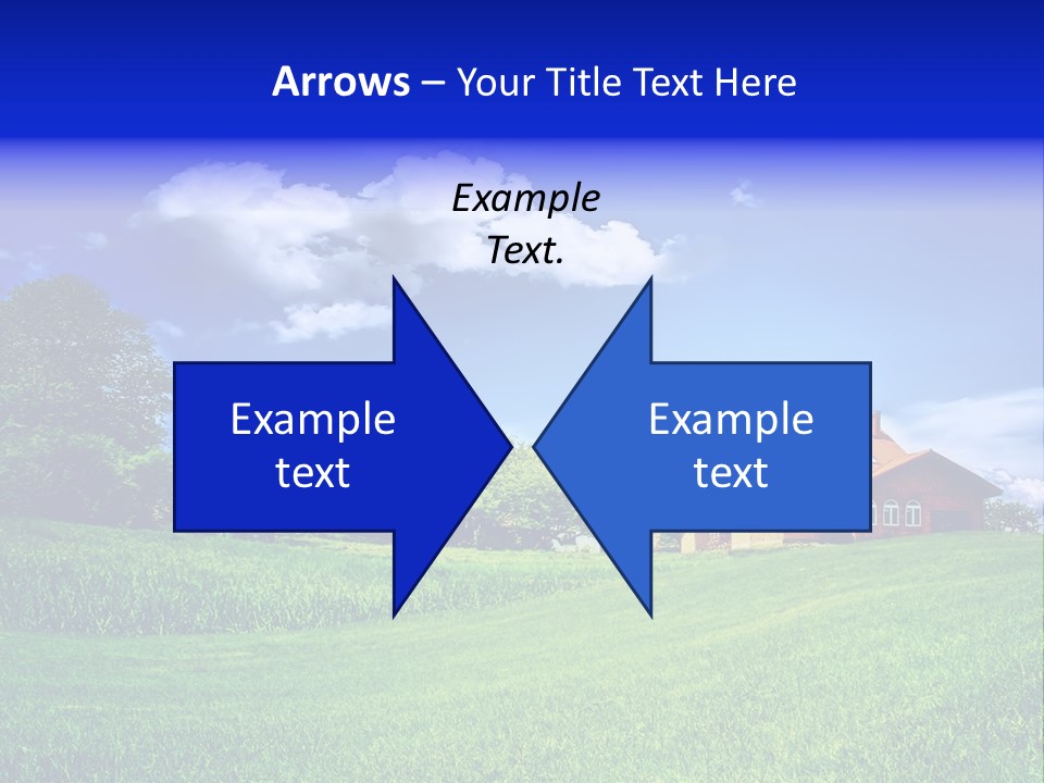 Perspective Field Environment PowerPoint Template