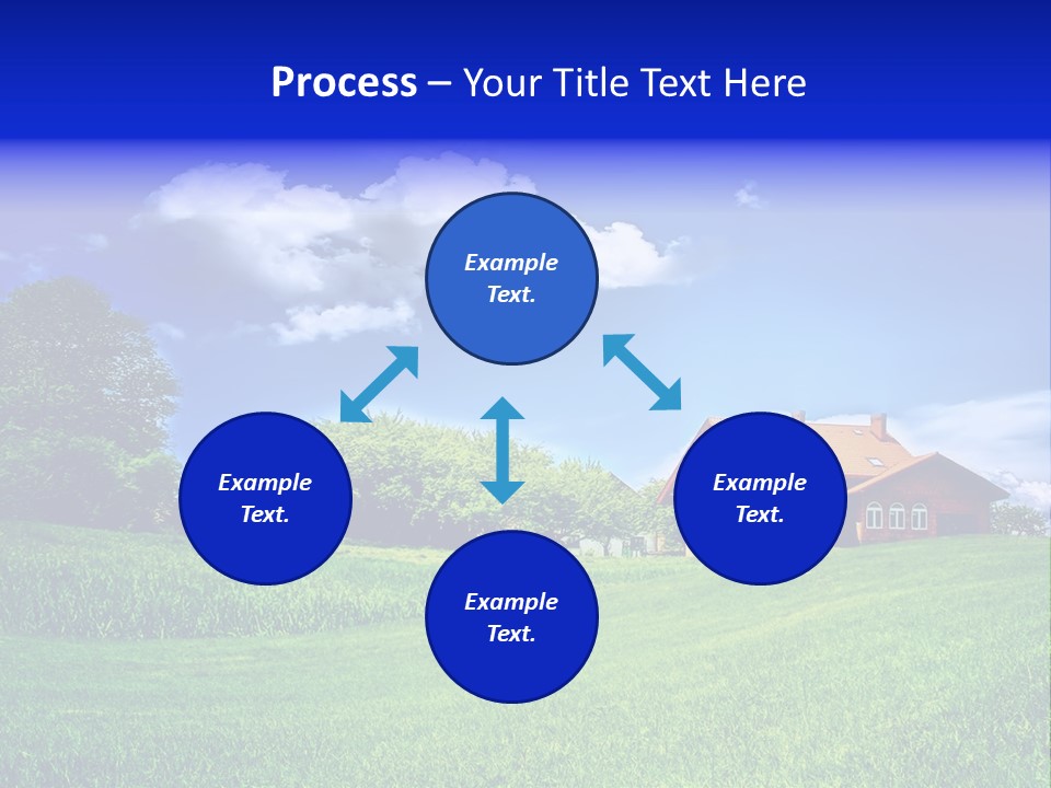 Perspective Field Environment PowerPoint Template