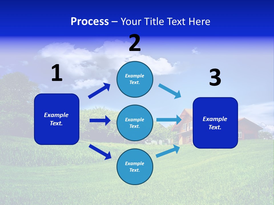 Perspective Field Environment PowerPoint Template