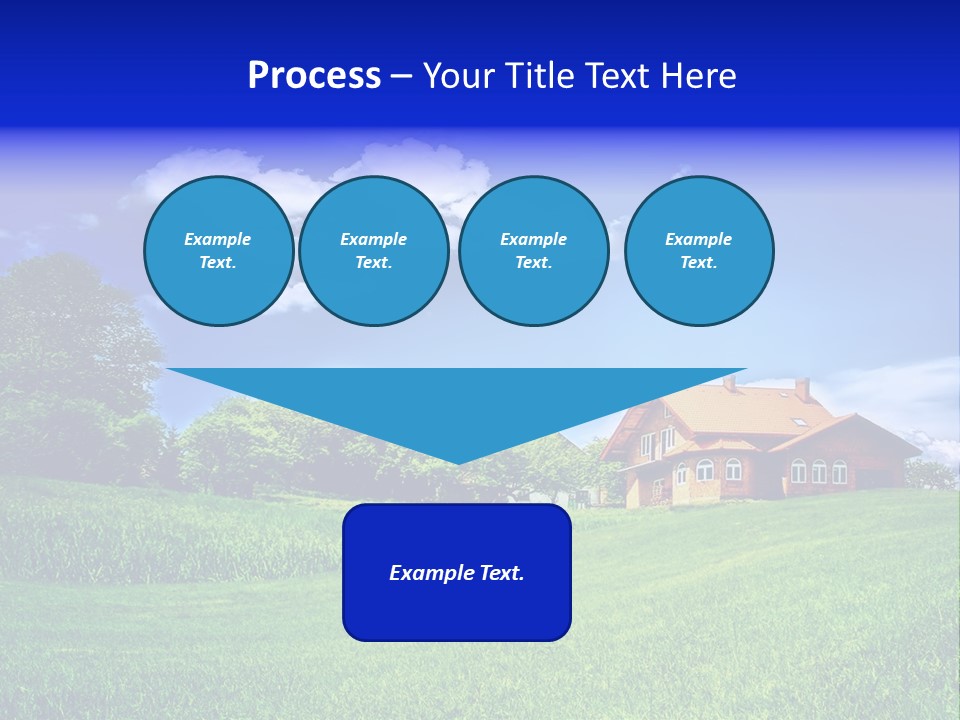 Perspective Field Environment PowerPoint Template