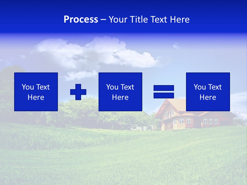 Perspective Field Environment PowerPoint Template