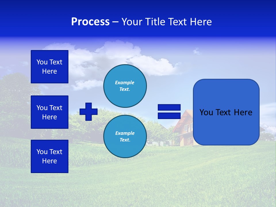 Perspective Field Environment PowerPoint Template