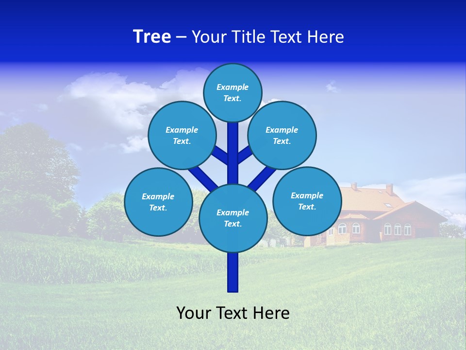 Perspective Field Environment PowerPoint Template