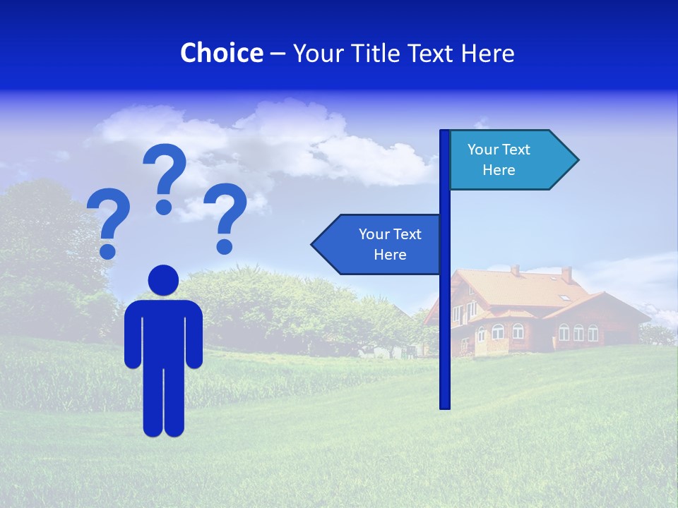 Perspective Field Environment PowerPoint Template
