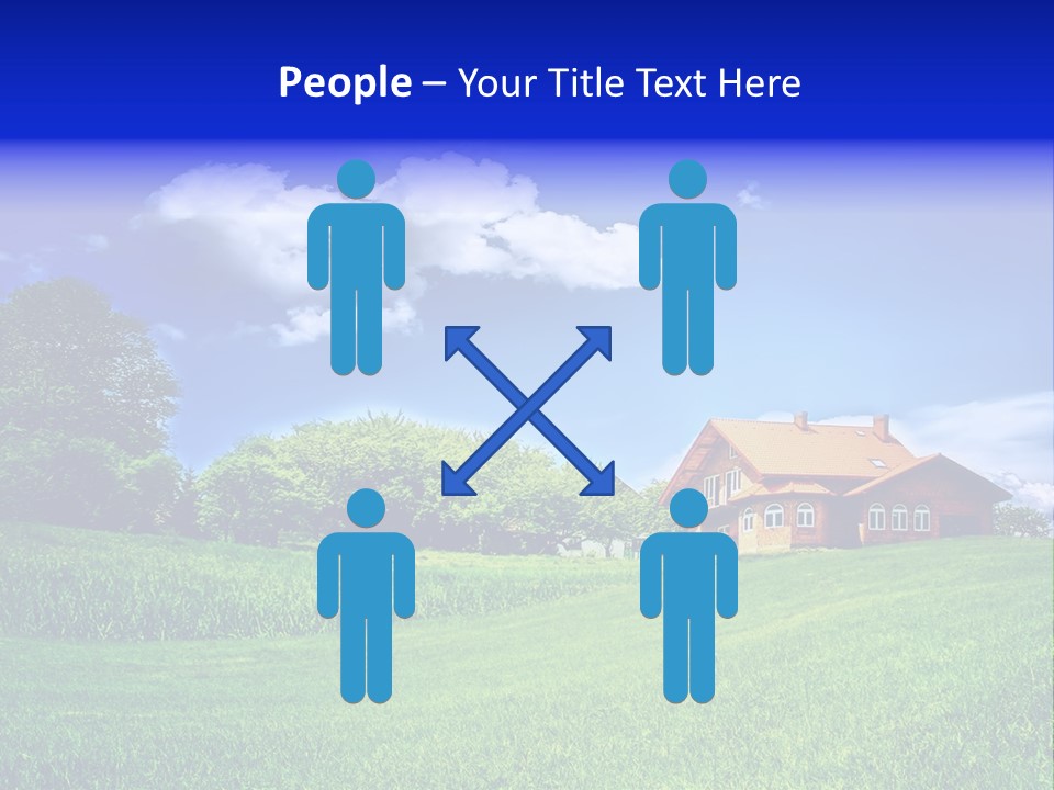 Perspective Field Environment PowerPoint Template