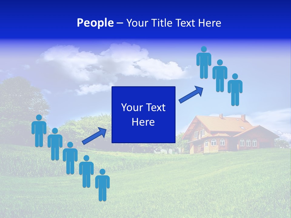 Perspective Field Environment PowerPoint Template