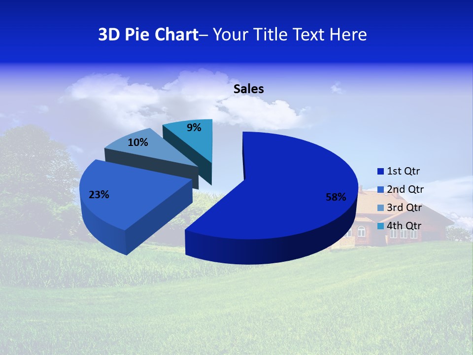 Perspective Field Environment PowerPoint Template