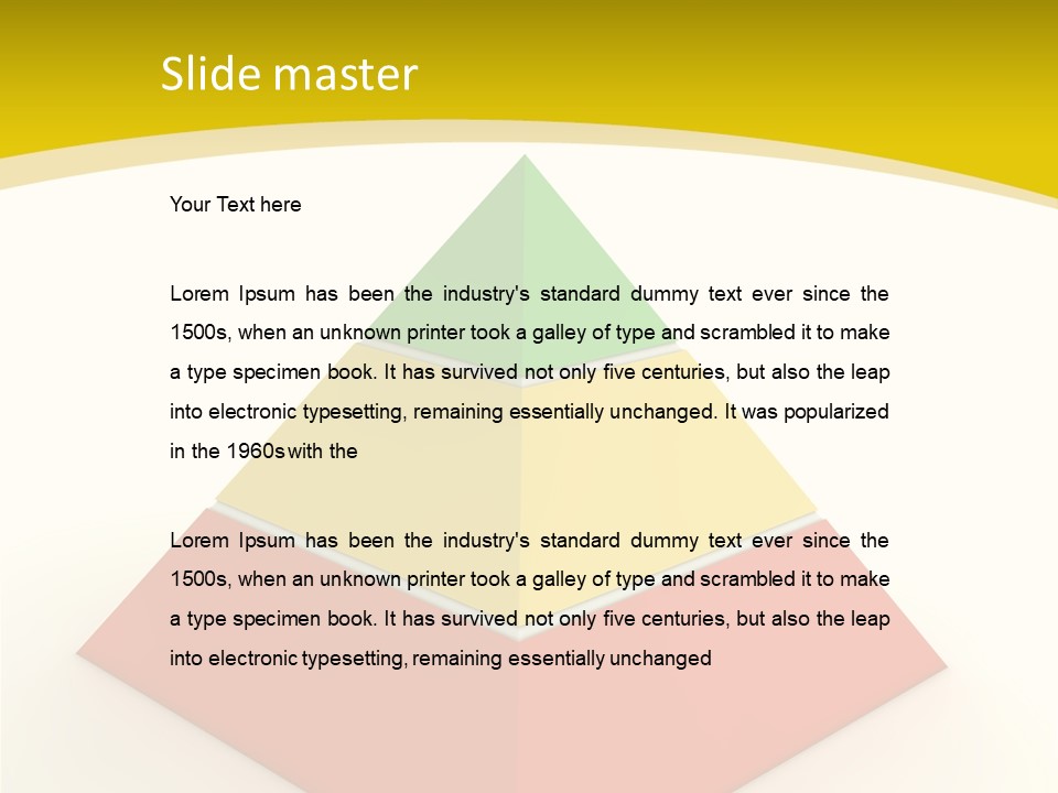 Level Progress Section PowerPoint Template