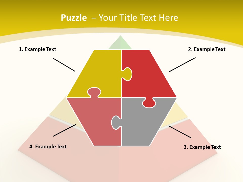 Level Progress Section PowerPoint Template
