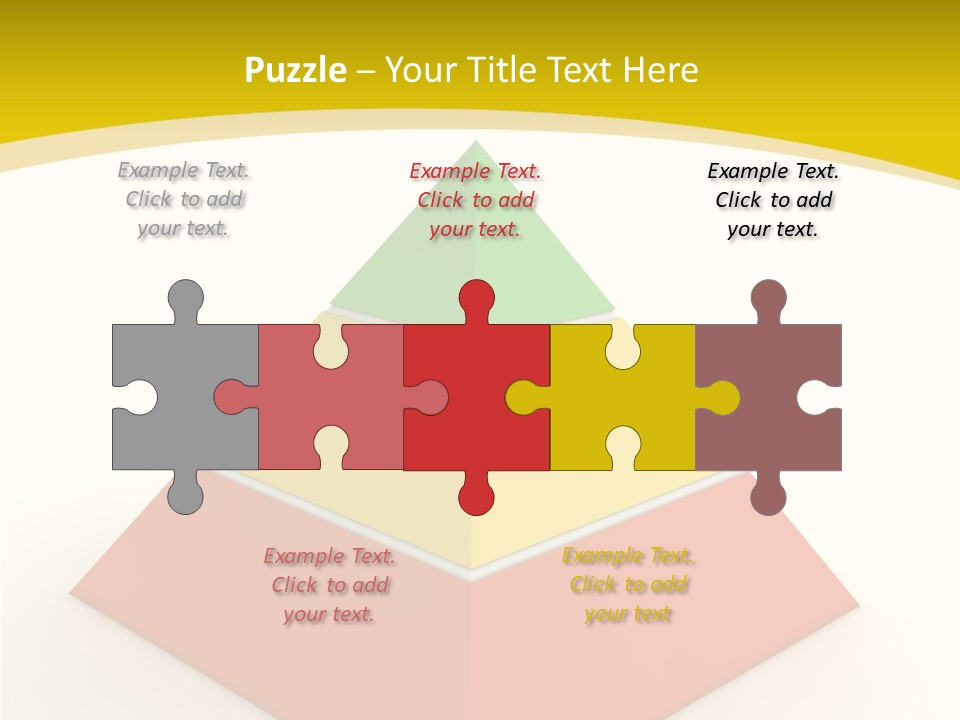 Level Progress Section PowerPoint Template