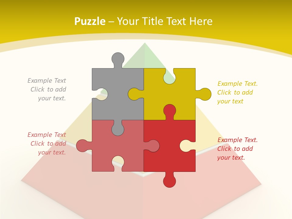 Level Progress Section PowerPoint Template