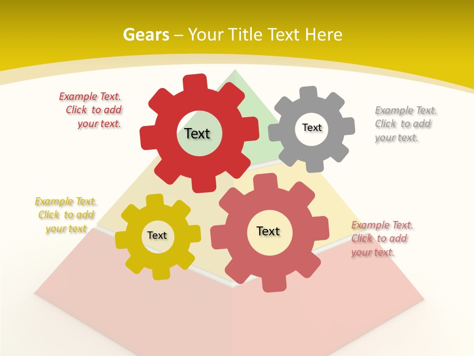 Level Progress Section PowerPoint Template