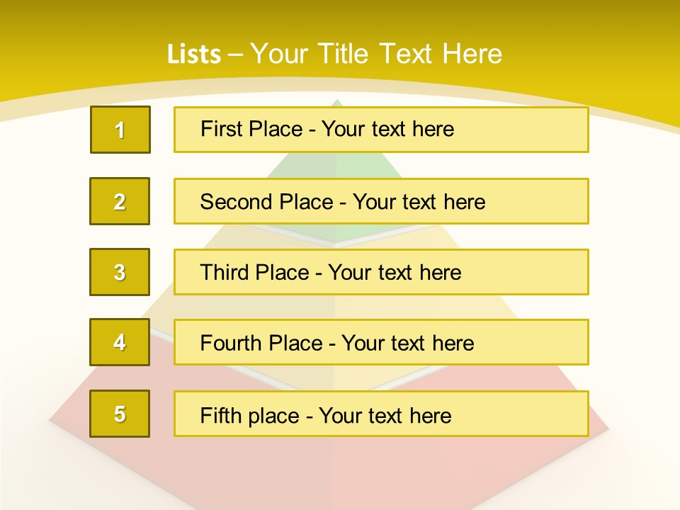 Level Progress Section PowerPoint Template