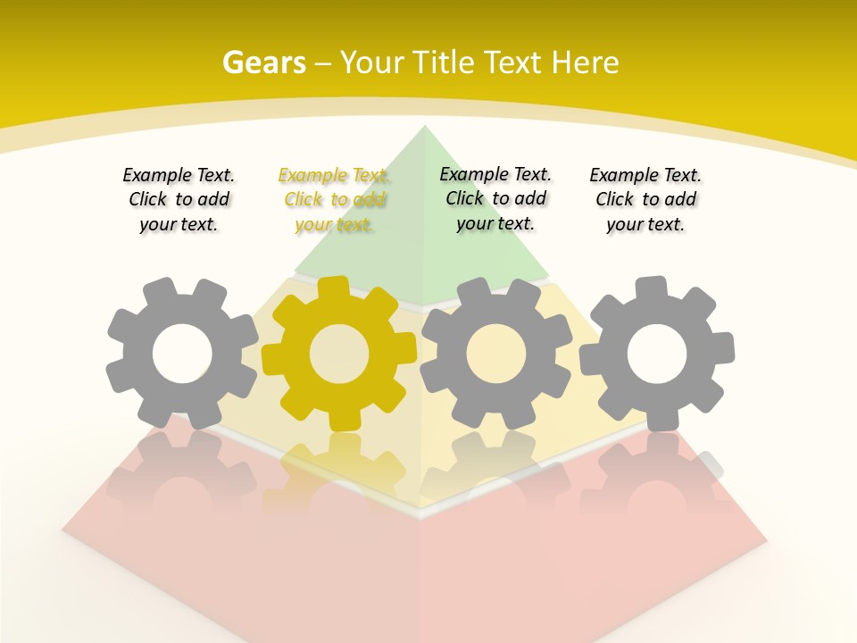 Level Progress Section PowerPoint Template
