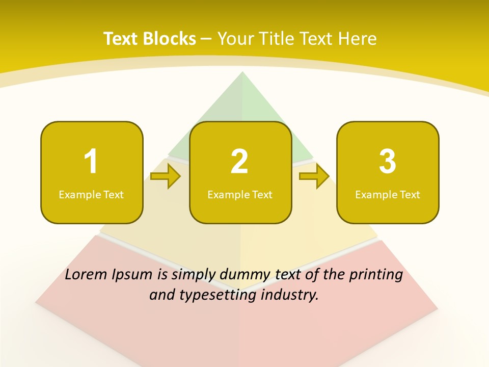 Level Progress Section PowerPoint Template