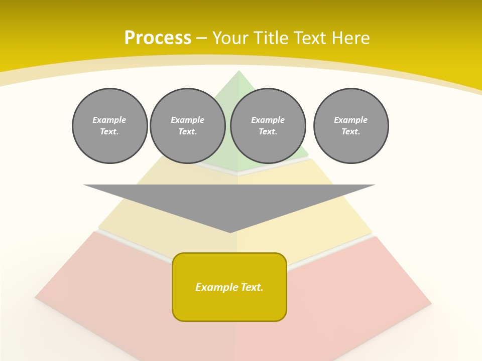 Level Progress Section PowerPoint Template