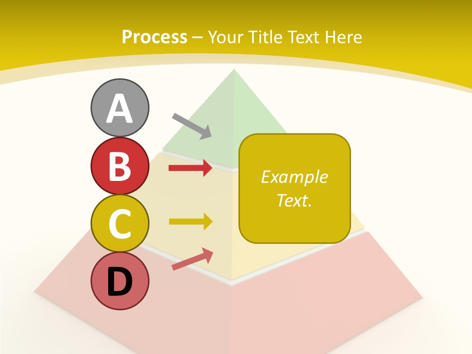 Level Progress Section PowerPoint Template