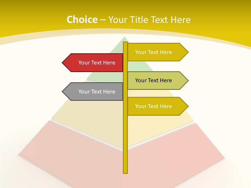 Level Progress Section PowerPoint Template