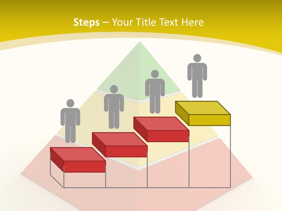 Level Progress Section PowerPoint Template