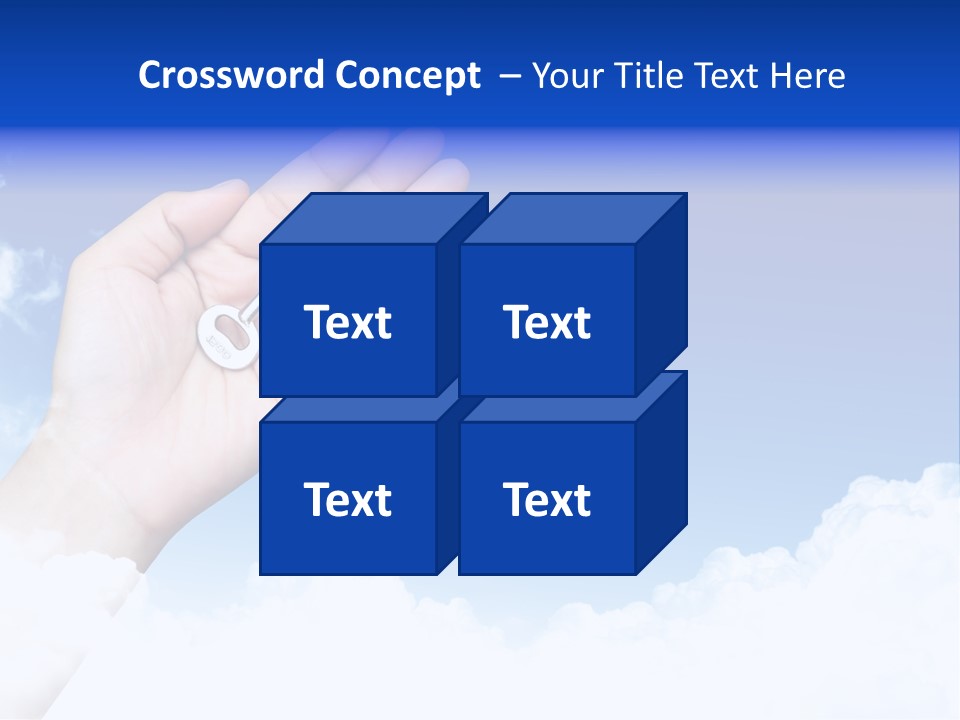 Babies Communication Sofa PowerPoint Template