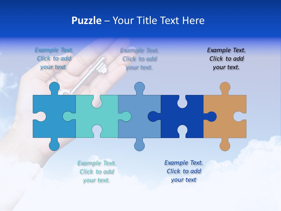 Babies Communication Sofa PowerPoint Template