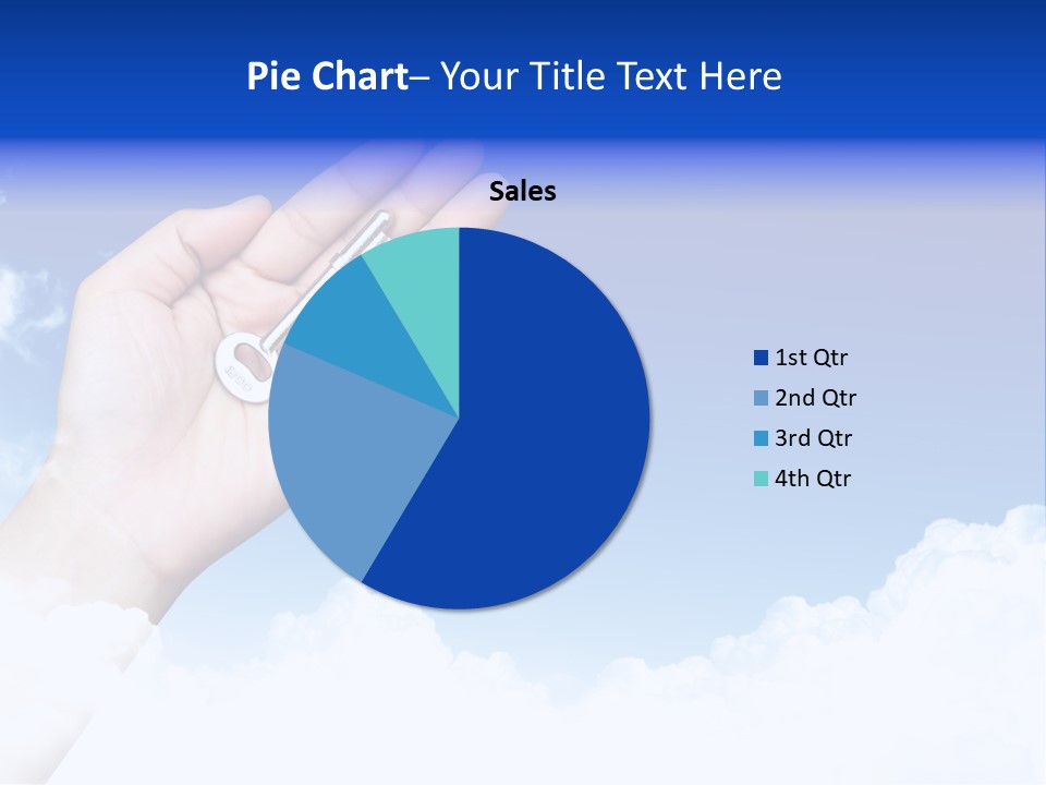 Babies Communication Sofa PowerPoint Template