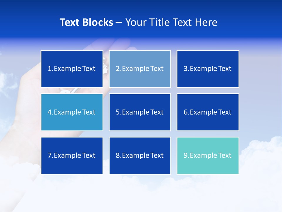 Babies Communication Sofa PowerPoint Template