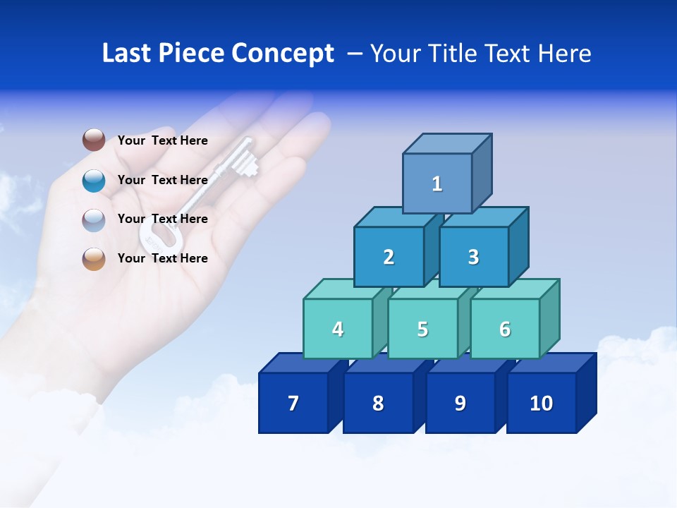 Babies Communication Sofa PowerPoint Template