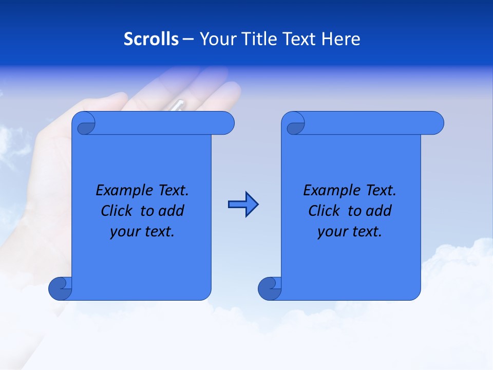 Babies Communication Sofa PowerPoint Template
