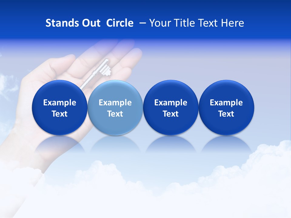 Babies Communication Sofa PowerPoint Template