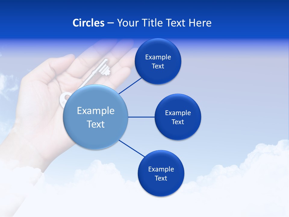 Babies Communication Sofa PowerPoint Template