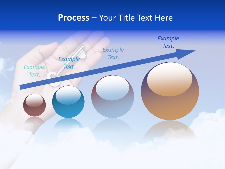 Babies Communication Sofa PowerPoint Template