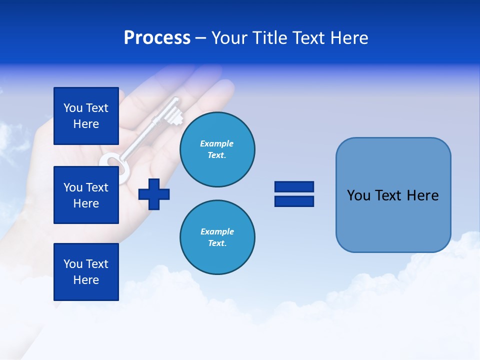 Babies Communication Sofa PowerPoint Template