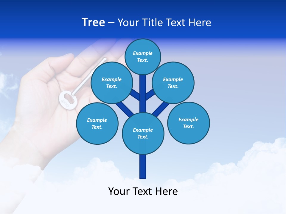 Babies Communication Sofa PowerPoint Template