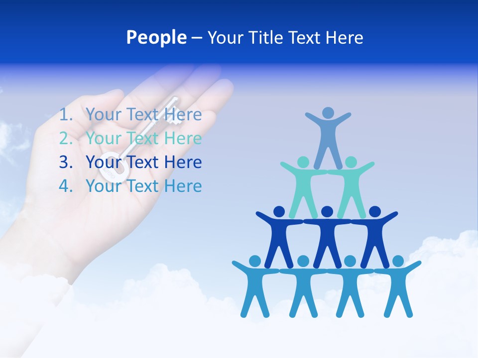 Babies Communication Sofa PowerPoint Template