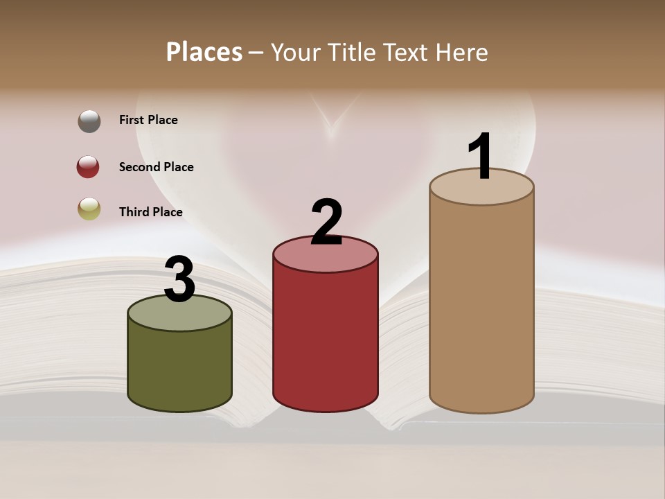 Back Heart World PowerPoint Template