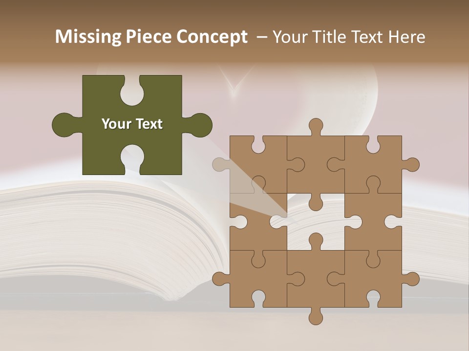 Back Heart World PowerPoint Template