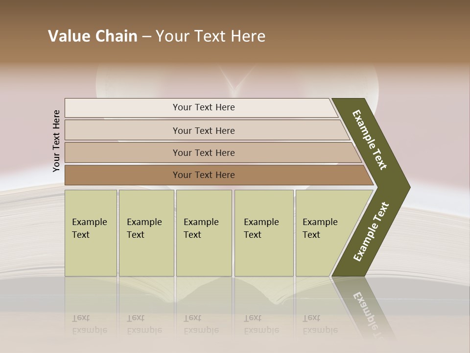 Back Heart World PowerPoint Template