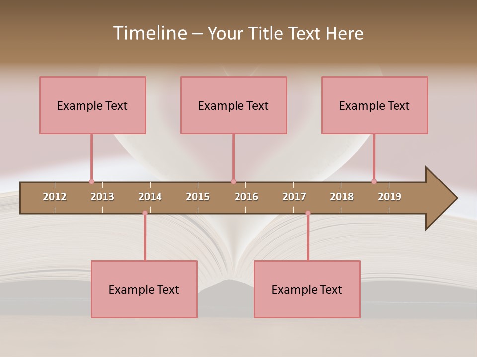 Back Heart World PowerPoint Template