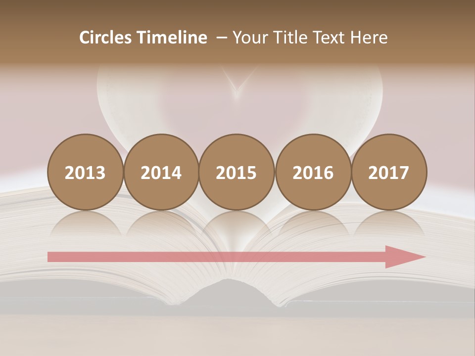 Back Heart World PowerPoint Template