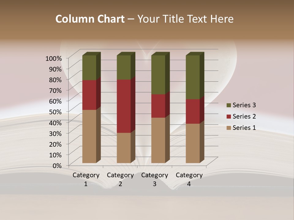 Back Heart World PowerPoint Template