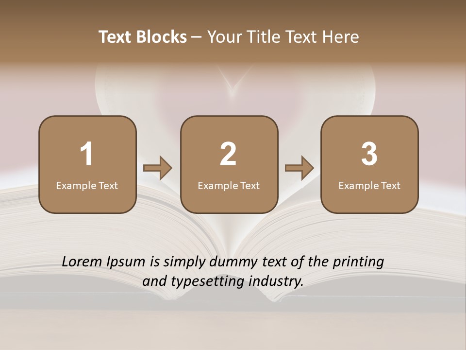 Back Heart World PowerPoint Template