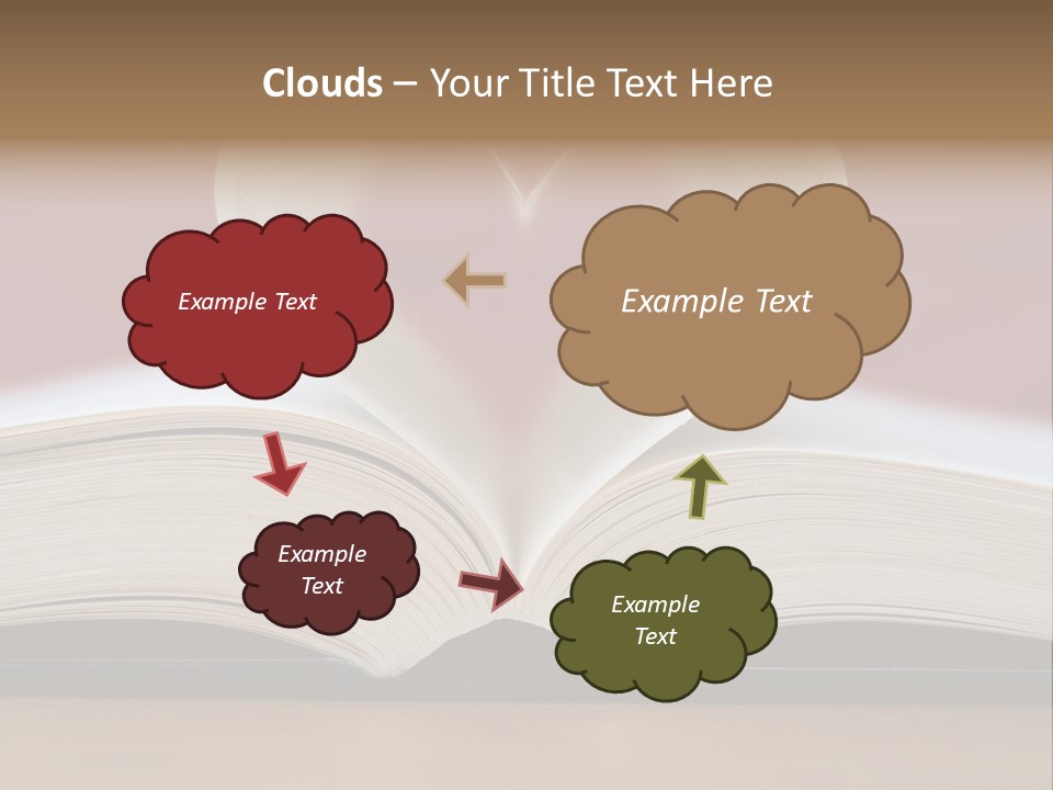 Back Heart World PowerPoint Template