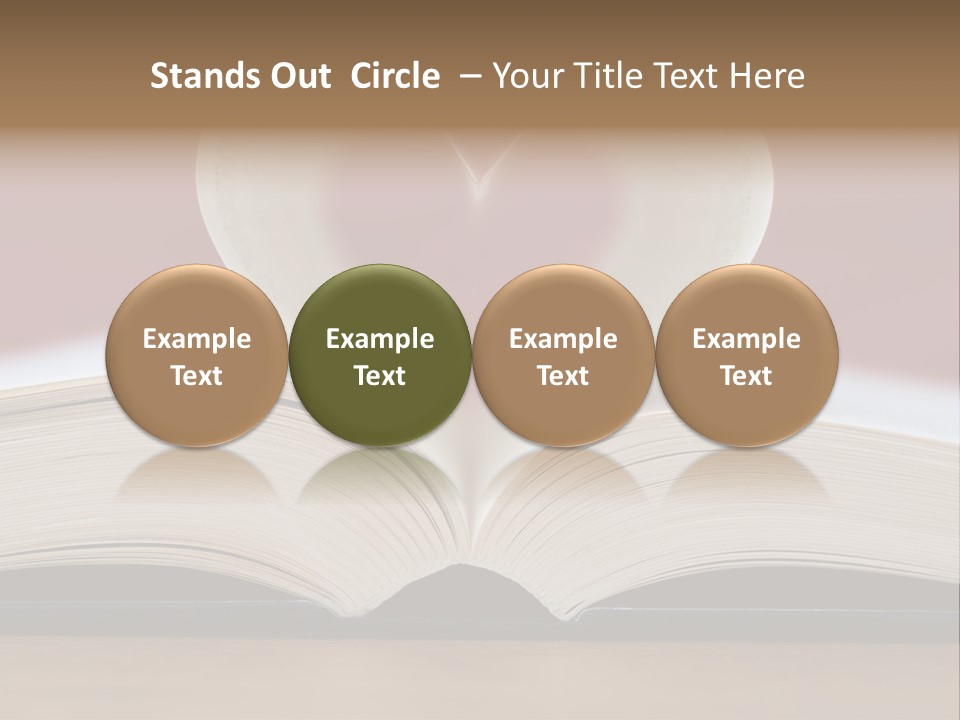 Back Heart World PowerPoint Template