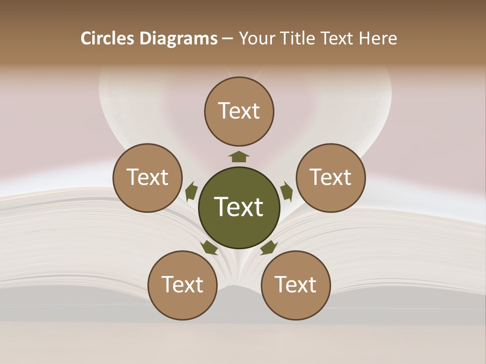 Back Heart World PowerPoint Template