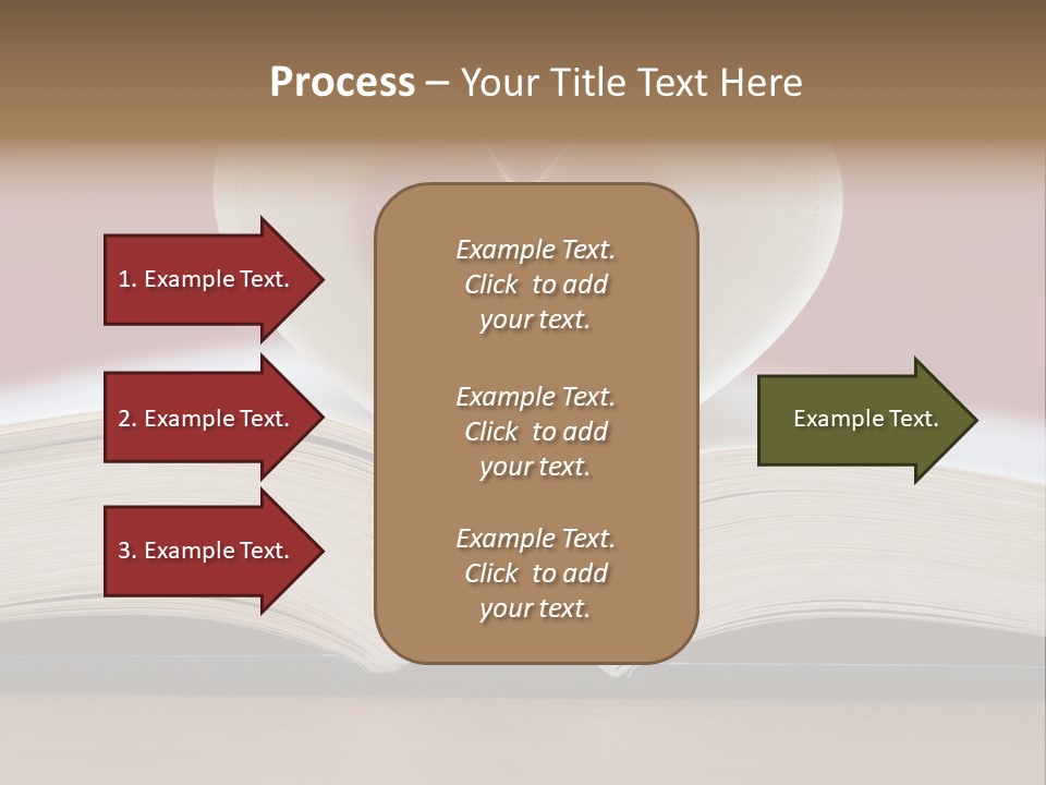 Back Heart World PowerPoint Template