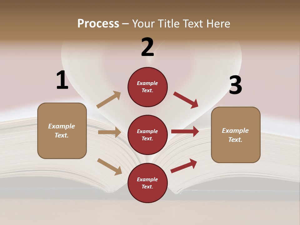 Back Heart World PowerPoint Template